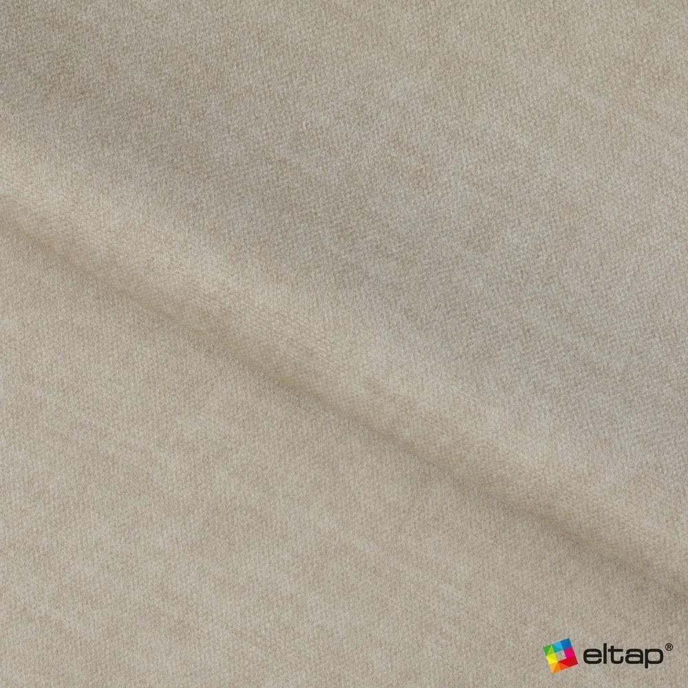 Бежов кадифен разтегателен ъглов диван с място за съхранение (десен ъгъл) Gomsi – ELTAP