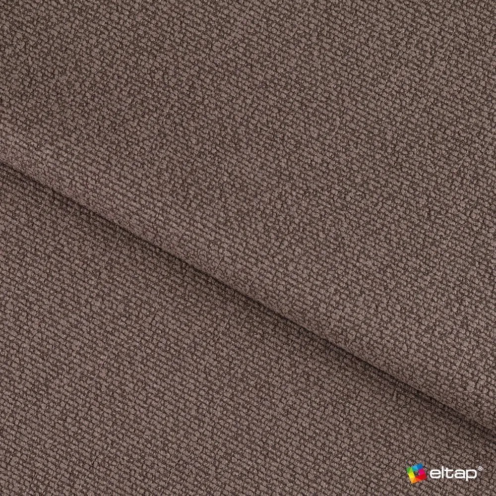 Кафяво двойно легло 180x200 cm тапицирано с място за съхранение с включена подматрачна рамка Carilla – ELTAP