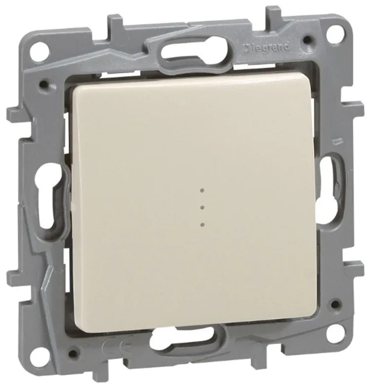 Legrand 664816  Девиаторен ключ 16А с индикатор Niloe Крем - до изчерпване на количеството - 664816