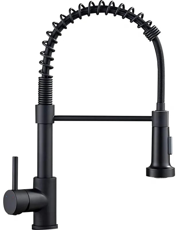 Mexen Clara кухненски смесител, черен - 670501-70