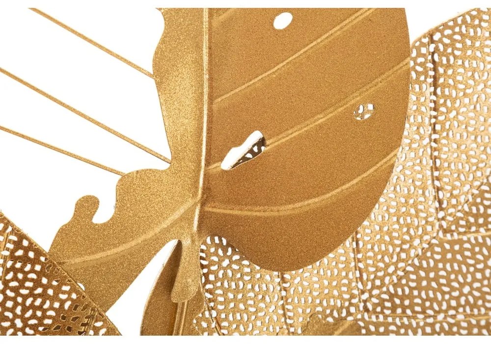 Метална декорация за стена 53x84,5 cm Autumn Leaf - Mauro Ferretti