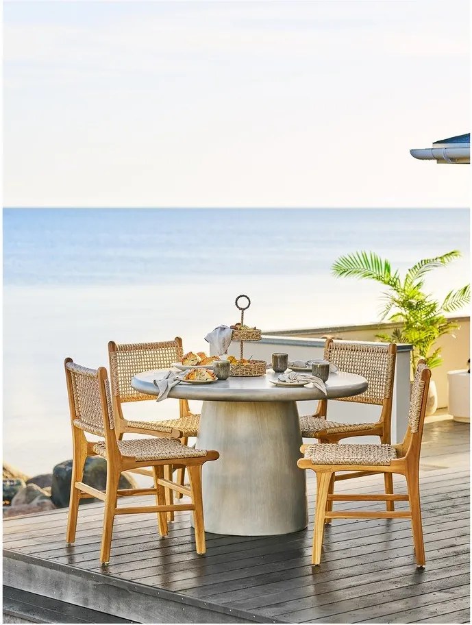 Керамична кръгла градинска маса за хранене ø 60 cm Bonnet – House Nordic