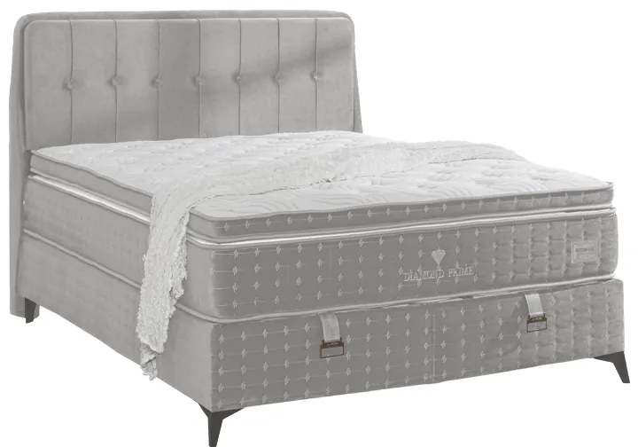 Тапицирана спалня с матрак DIAMOND PRIME 180 x 200 - бежов 19