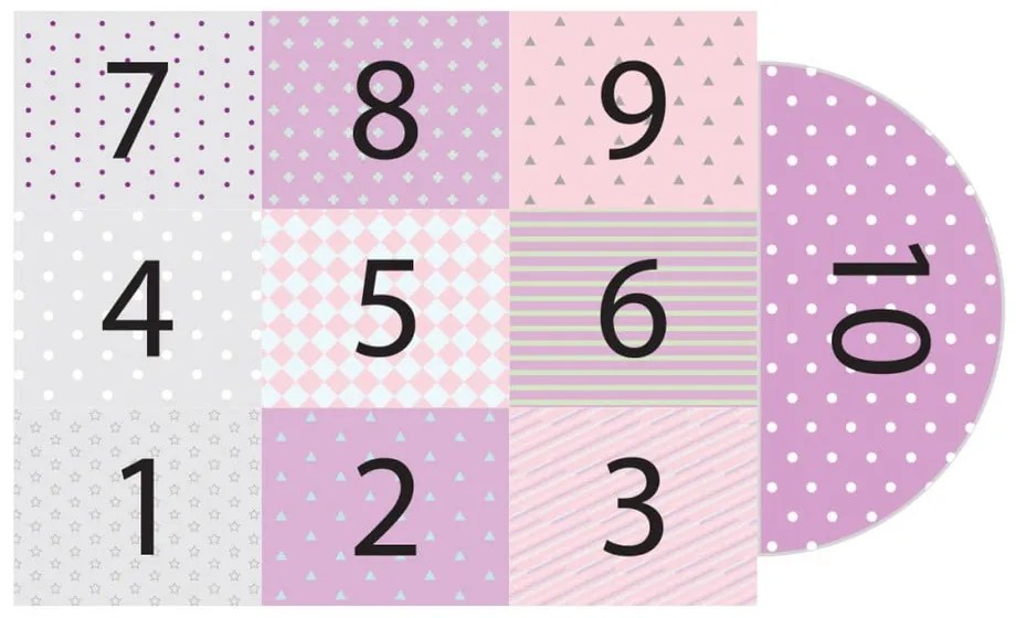 Винил Детски стикер Hopscotch Girly - Ambiance