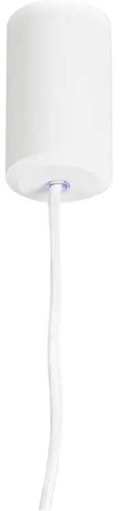 Дизайнерска висяща лампа бяла GU10 50mm - Tuba Small