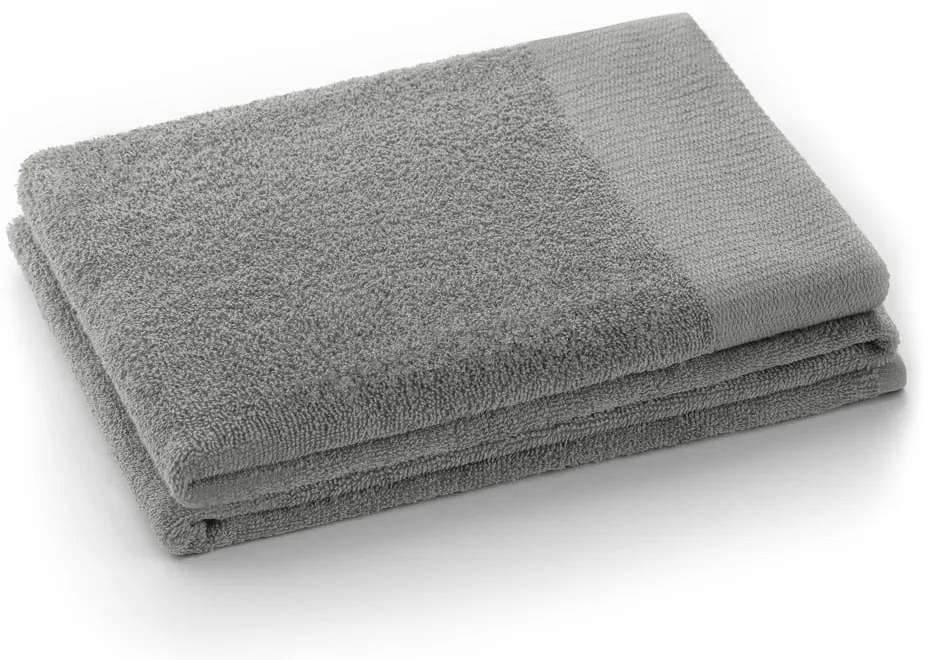 Сива памучена кърпа от тери 50x100 cm Amari – Restilo