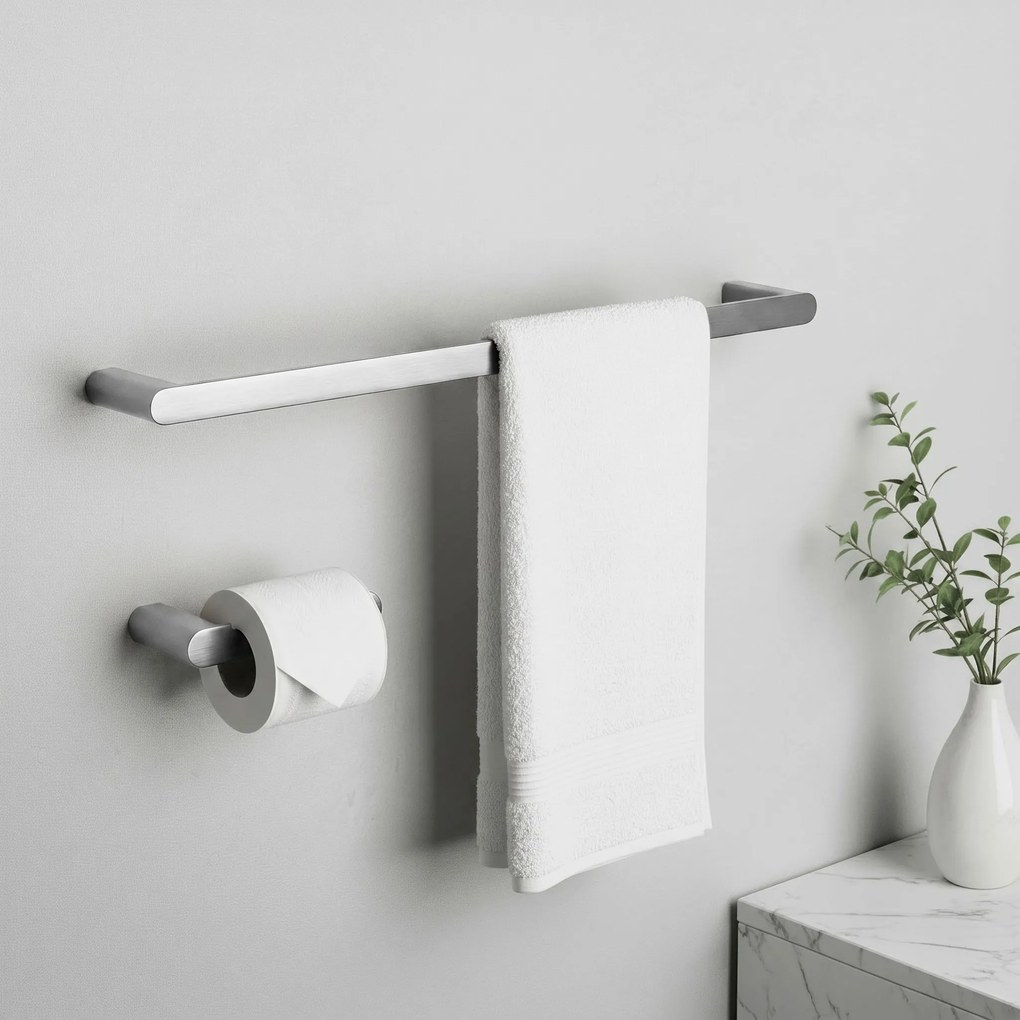 Комплект аксесоари за баня Mati Brush Nickel 4 части