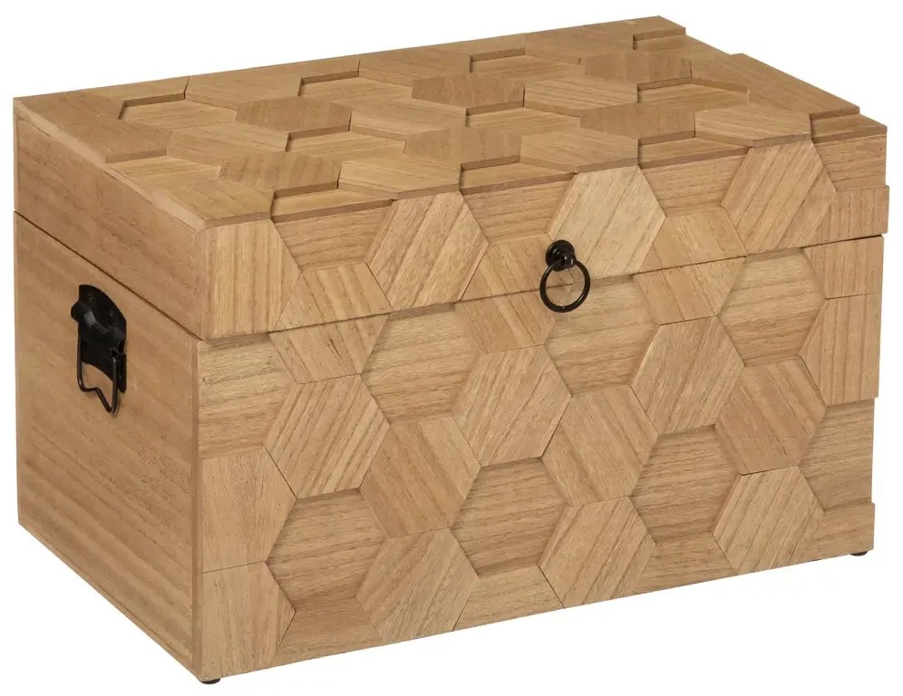 Сет кутии за съхранение atmosphera Artys, 3бр, L.47/53/60 cm, MDF