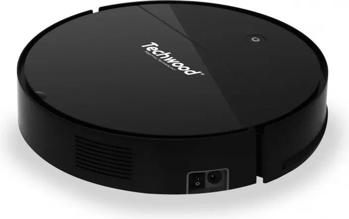 Разопакован: Прахосмукачка робот 2 в 1 Techwood TAR-2036, 450 Pa, 350 мл, Моп, Автономия 90 мин, Черен