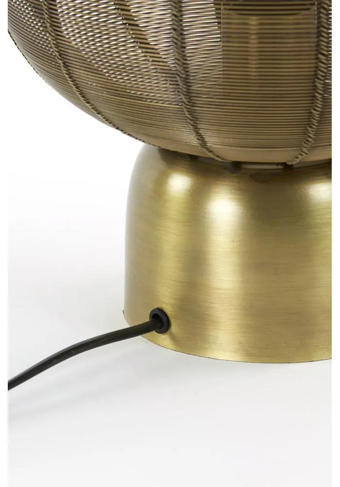 Настолна лампа в бронзов цвят (височина 34 cm) Suneko - Light &amp; Living