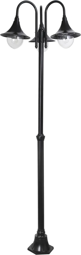 Rabalux Konstanz Външни стоящи лампи IP44 E27 3x MAX 100W K 8248