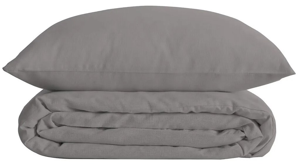 Спално бельо atmosphera Landiha, 240x220 cm, Памук перкал - Сив