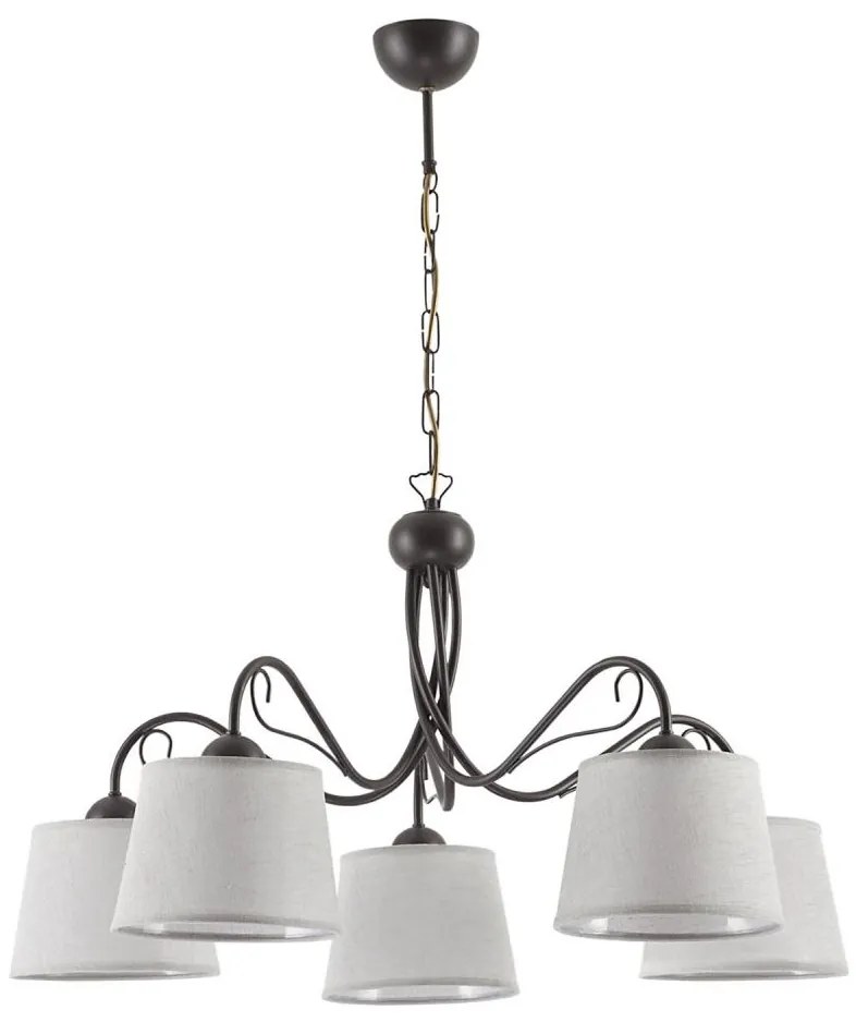 Jupiter 1362 - KM 5 V - Полилей KAMELIA 5xE27/60W/230V на верига