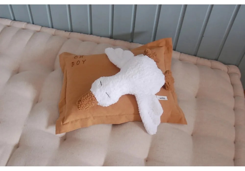 Бяла подложка за спане Goose - Malomi Kids