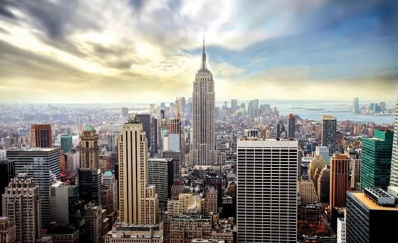 NEW YORK, Manhatan color - C0445