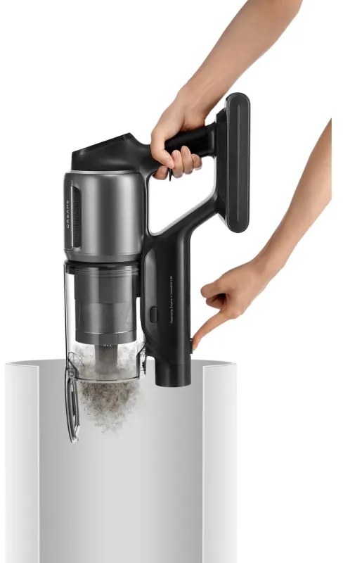 Безкабелна прахосмукачка Dreame Z30 AquaCycle VZV77B, 855W, 310AW, 150000 об/мин, 3 степени, 0.32/0.4/0.6 л, 90 мин, HEPA H14, LED, Безчетков мотор, Черен