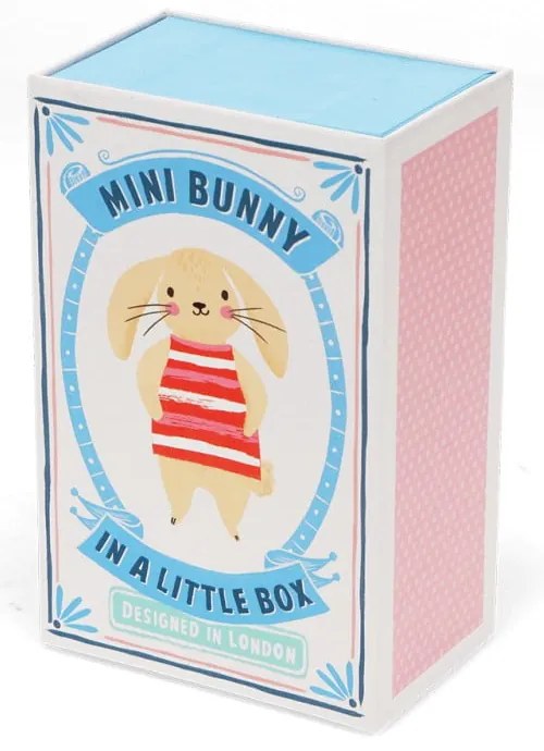 Плюшена играчка Mini Bunny in a Little Box – Rex London