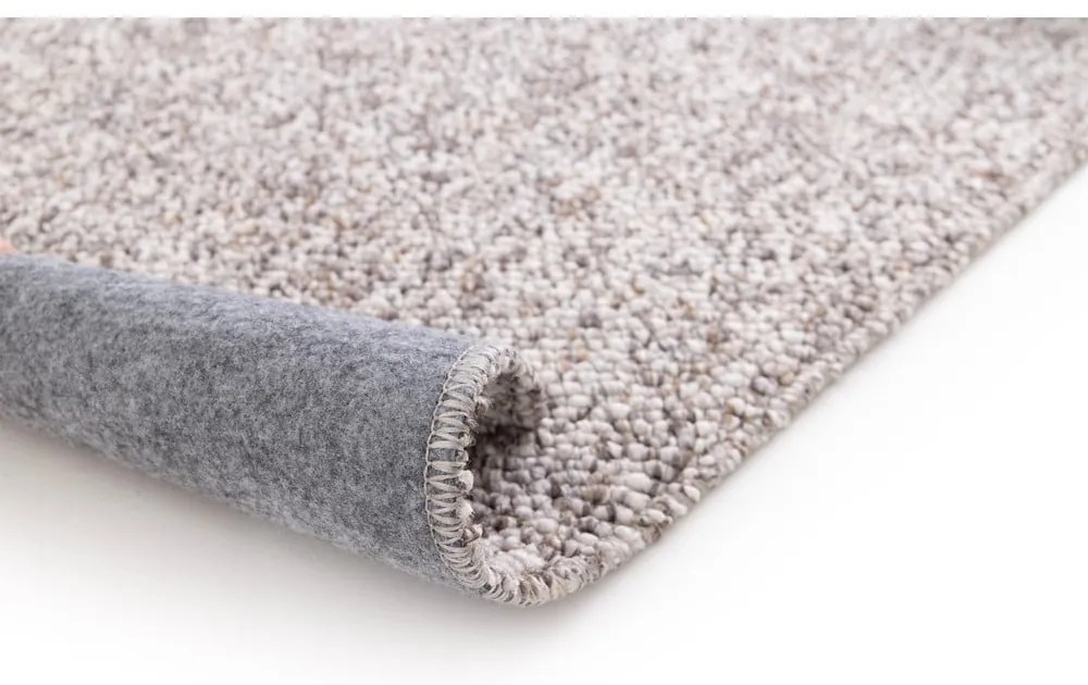 Сиво-бежов килим 80x150 cm Petra Liso – Universal