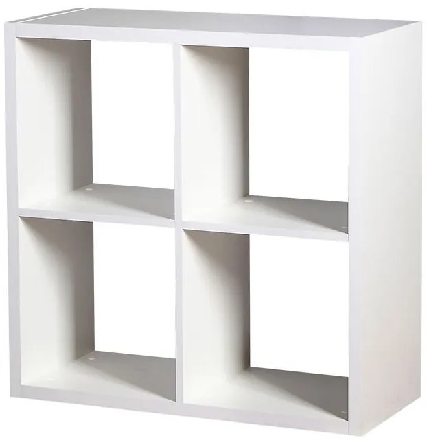 Библиотечка Clever Cube-Бял