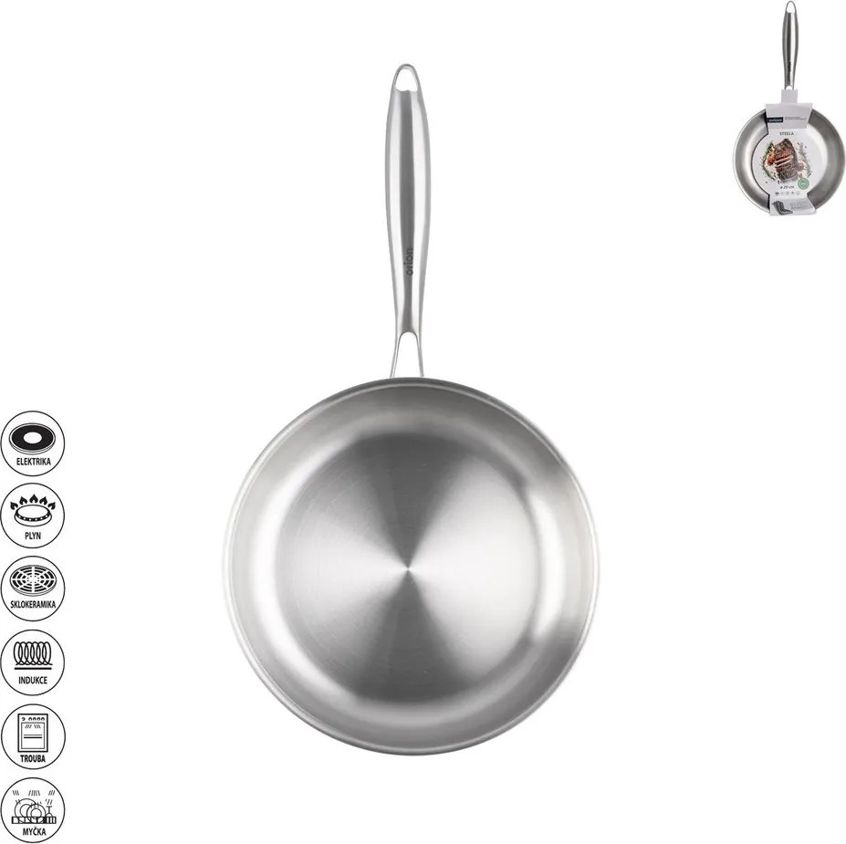Тиган от неръждаема стомана ø 20 cm Steela – Orion