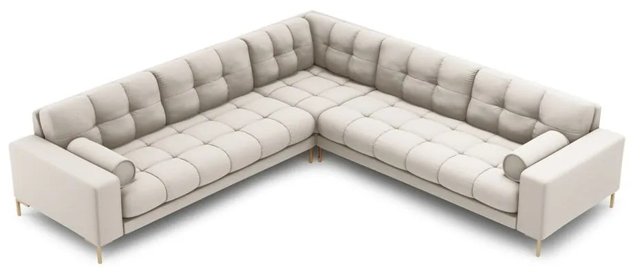 Бежов ъглов диван (променлив) Bali – Cosmopolitan Design