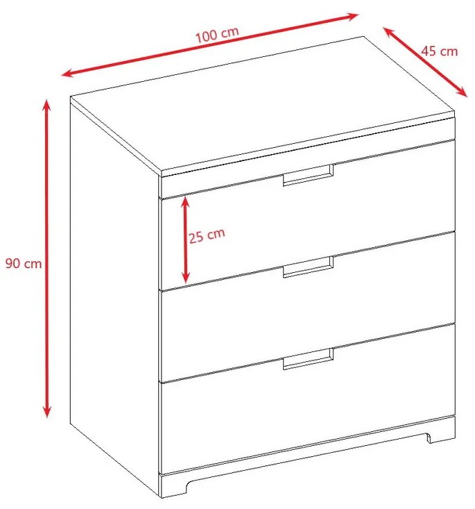 Скрин с чекмеджета Tomi