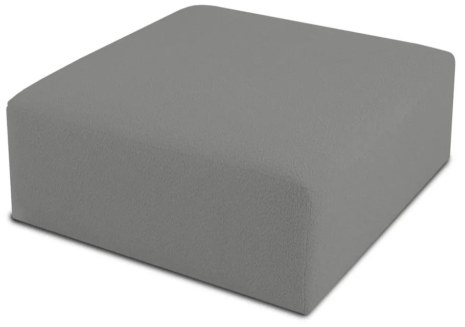 Сив модулен диван от букле Roxy – Scandic