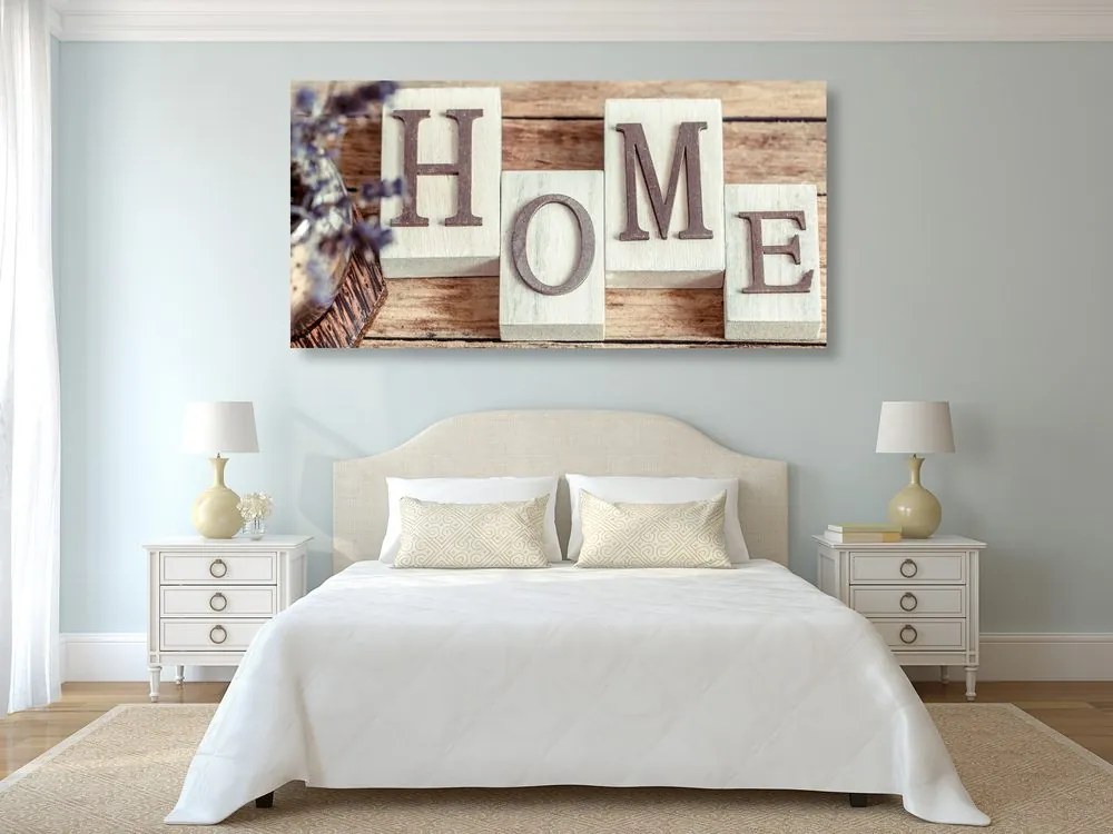Картина на платно – Буквички Home