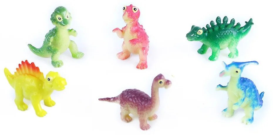 Rappa - Комплект фигурки Бебета динозаври I - 6 броя, 5 см.