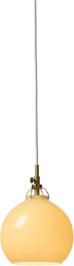 Halo Design 747931 - Пендел на кабел TOSCANA 1xG9/28W/230V Ø 18 см бежово/месинг