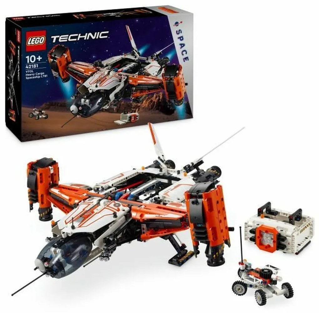 Строителна Игра Lego Technic 42181 VTOL LT81 Cargo Spaceship Многоцветен