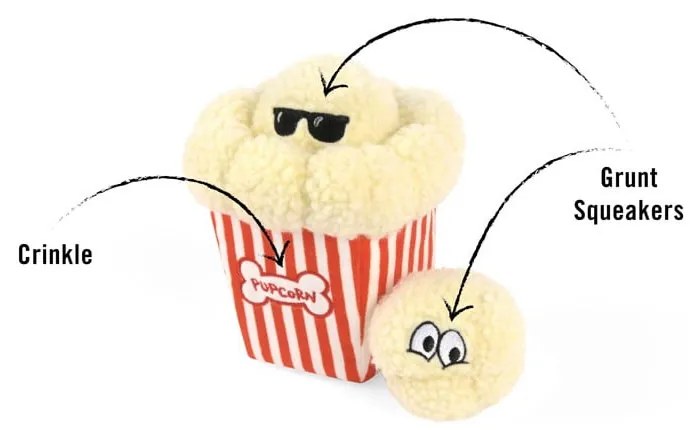 Играчка за куче Popcorn - P.L.A.Y.