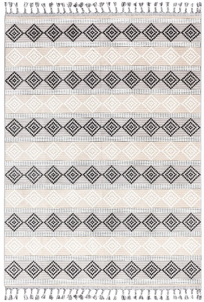 Килим за антре (78 x 300) 75548A - Бежово
Черно
Бяло