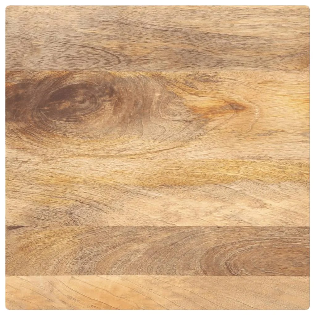 371531 vidaXL Плот за маса, 60x60x3,8 см, квадратен, манго масив