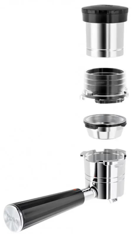 Кафеавтомат 3в1 Ninja Luxe Café Premier ES601, 1650W, 15 bar, 2л, Barista Assist, Безконтактно текстуриране, 4 режима, 3 темп. настройки, Инокс/черен