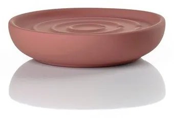 Светлочервена порцеланова сапунерка Nova – Zone