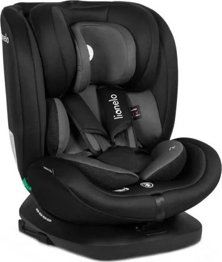 Lionelo - Автокресло BASTIAAN i-Size 40-150 cm черно/сиво