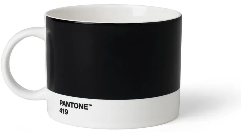 Черна керамична чаша 475 ml Black 419 - Pantone