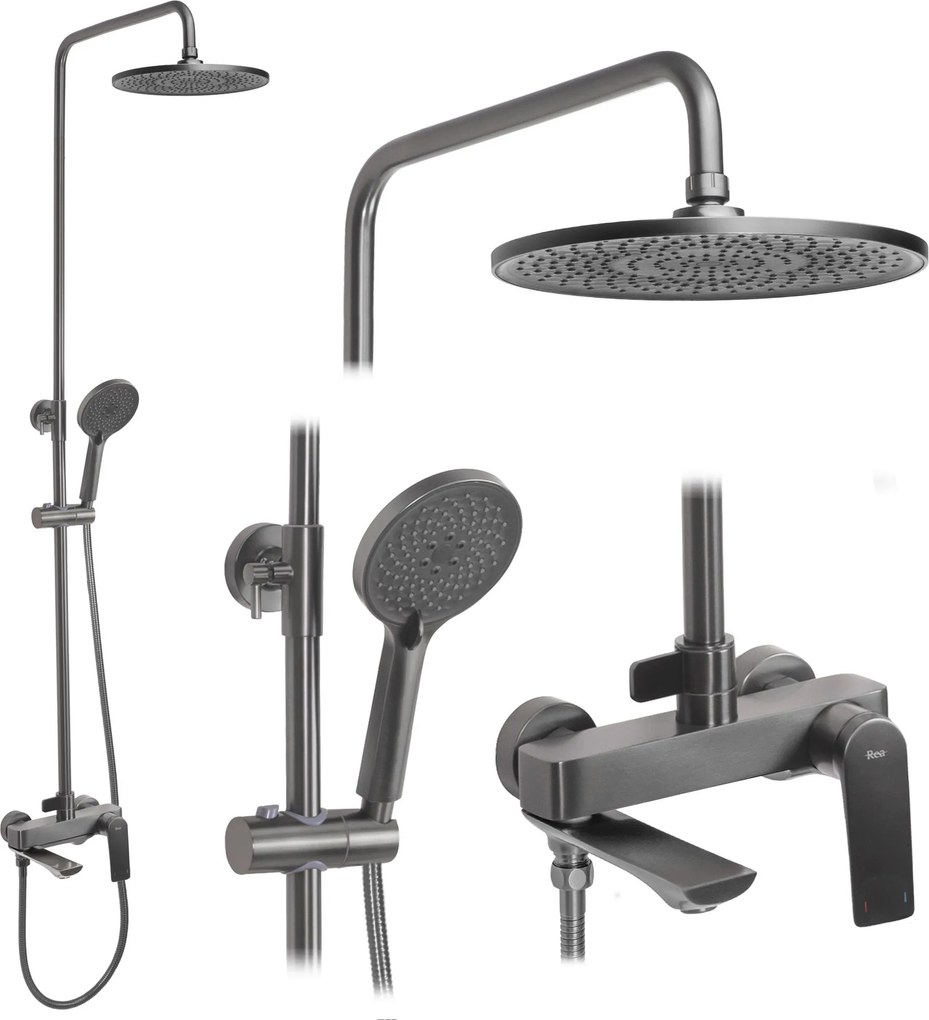 Комплект за душ REA AVALON Titanium