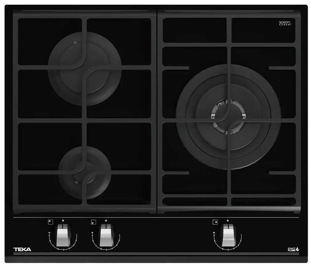 Teka GZC 63310 XB Газов стъклокерамичен плот за вграждане
