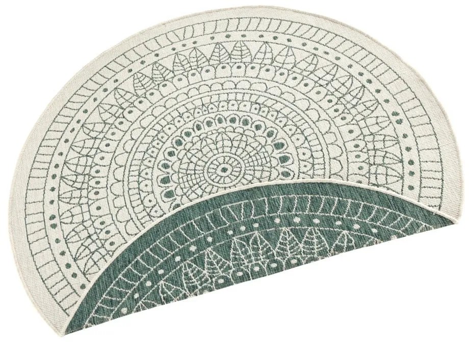 Зелен килим за открито, ø 140 cm Porto - NORTHRUGS