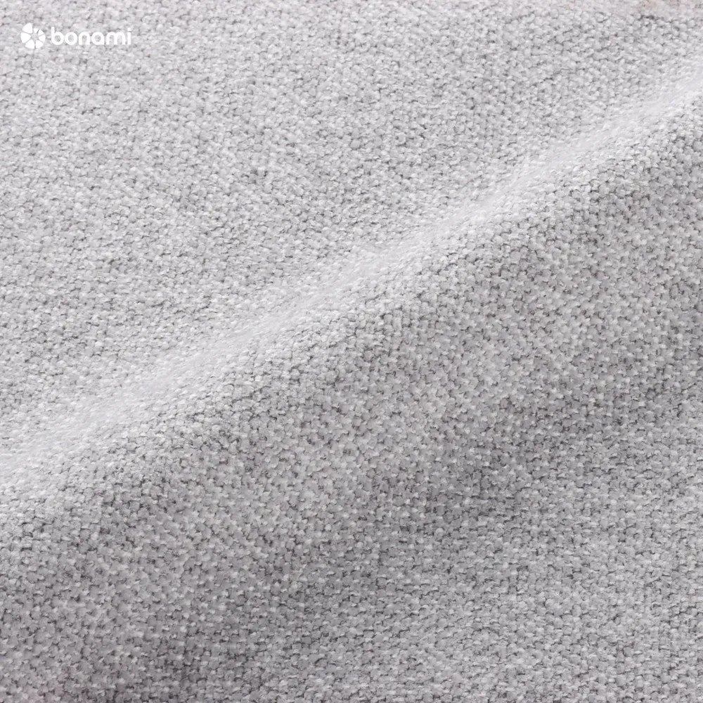 Светлосив U-образен разтегателен диван, десен ъгъл Scandic Lagom - Miuform