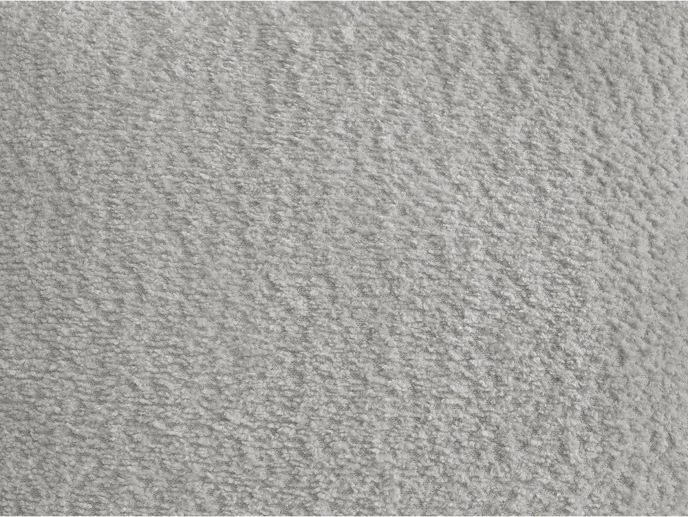 Светлосив сгъваем/с място за съхранение ъглов диван от прежда с примки от букле (ляв ъгъл) Montaigne – Bobochic Paris