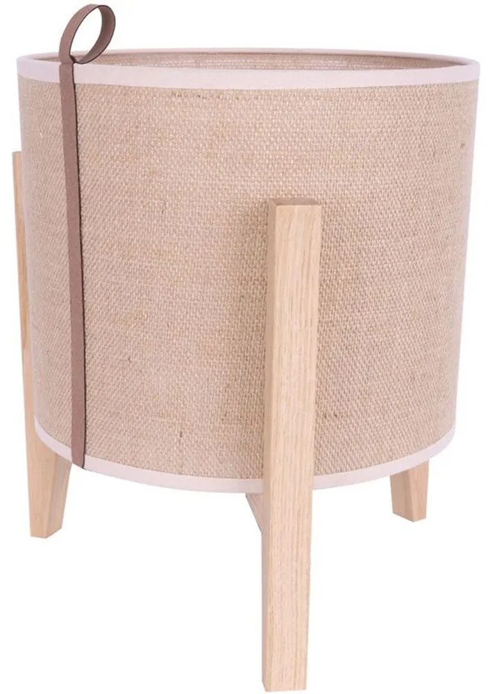 Spot-Light 73709174 - Настолна лампа CASIOPEA 1xE27/40W/230V дъб