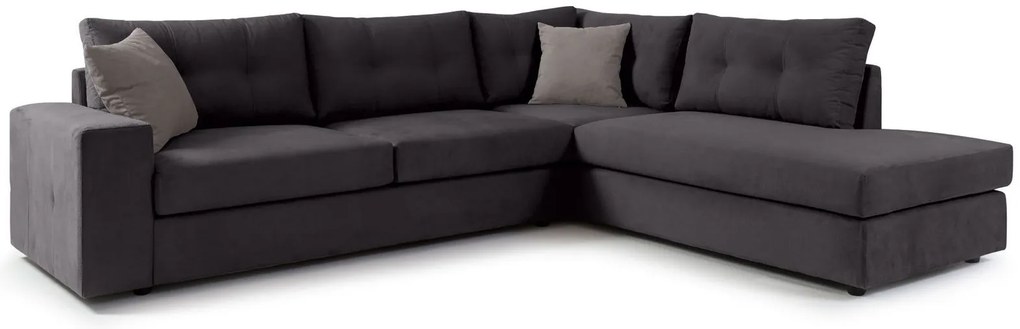 Ъглов диван Hanson-Anthracite-Right