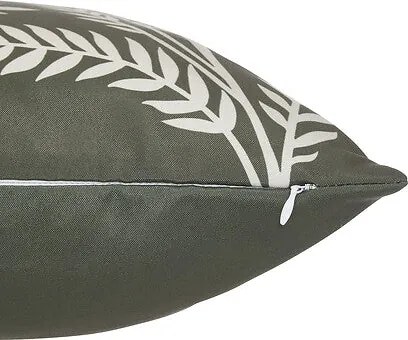 Калъфка за външна възглавница atmosphera Tileo Floral, Каки, 40×40 cm