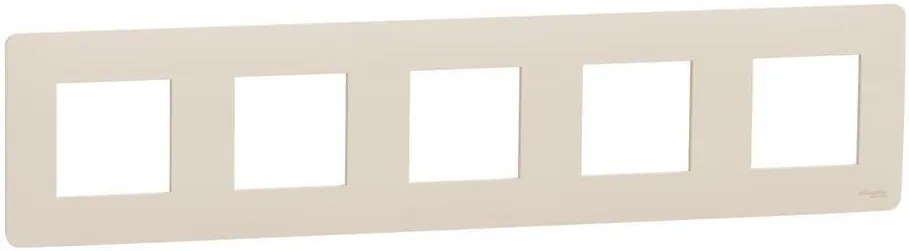 SE Лицева рамка 5х цвят Крем Unica Studio  - NU201044