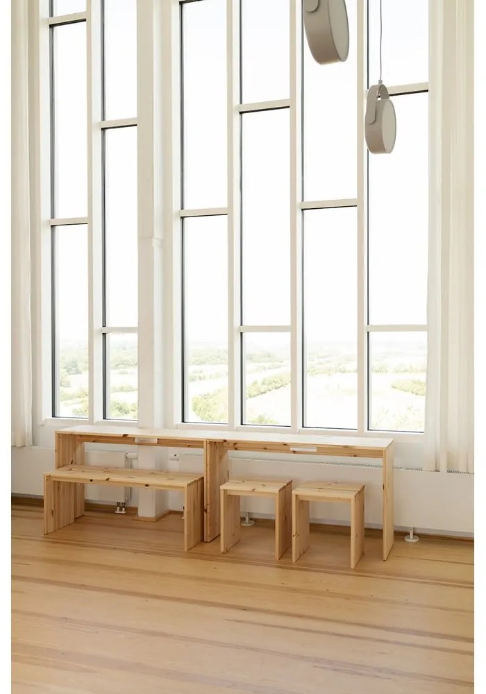 Стол от масивен бор в естествен цвят Join-In – Karup Design