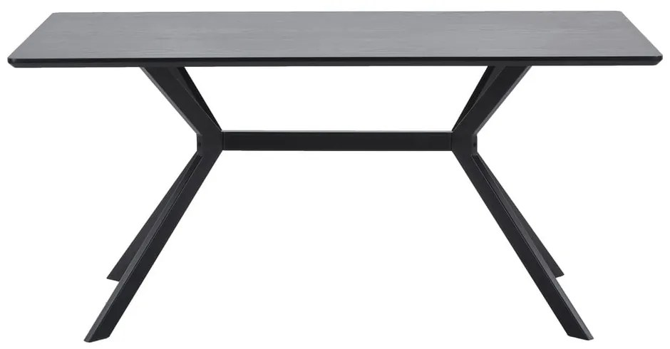 Черна маса за хранене, 160 x 90 cm Bruno - WOOOD