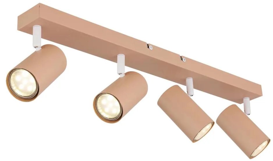 Globo 57911-4P - Спот ROBBY 4xGU10/35W/230V оранжев